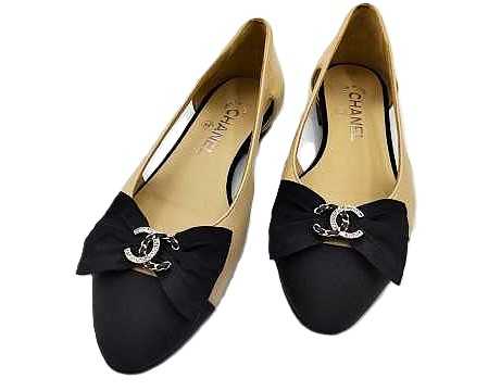 シャネル買取 リボンフラットシューズ G36351